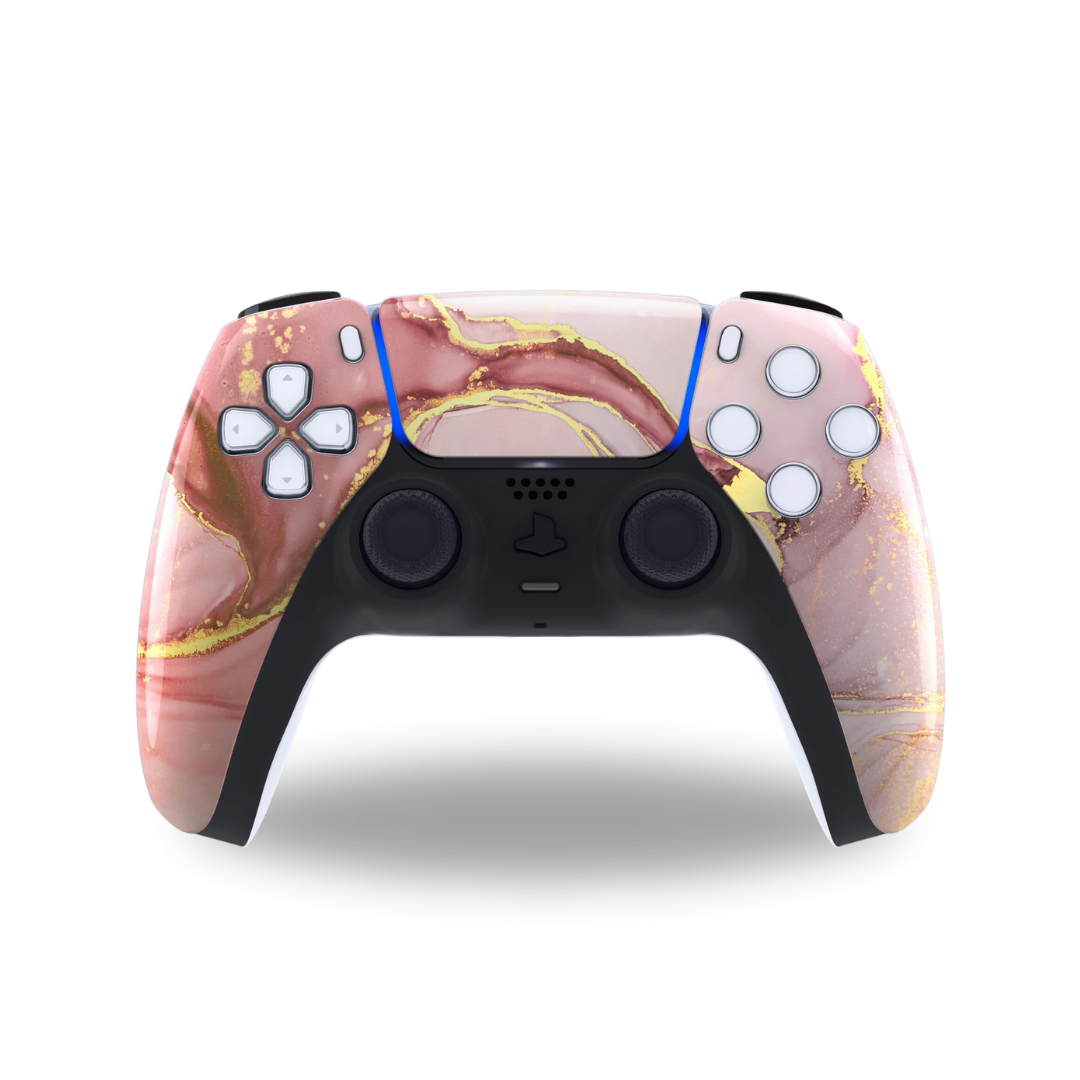 Pink Gold Marble