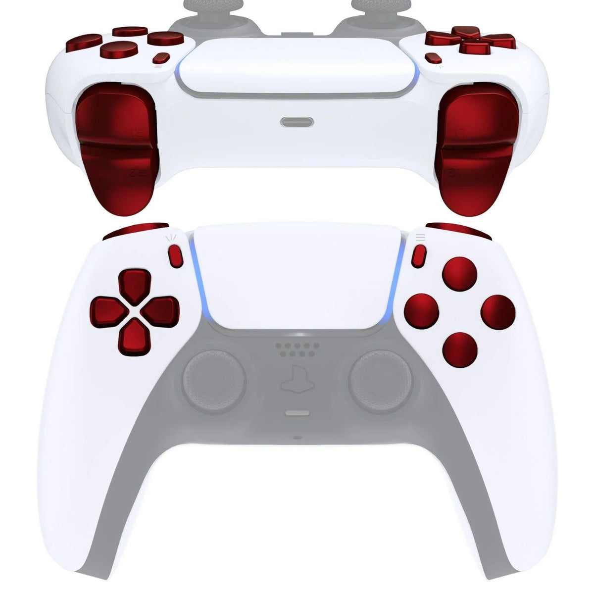 Matte UV Vampire Red 11in1 Button Kits 030/040/050