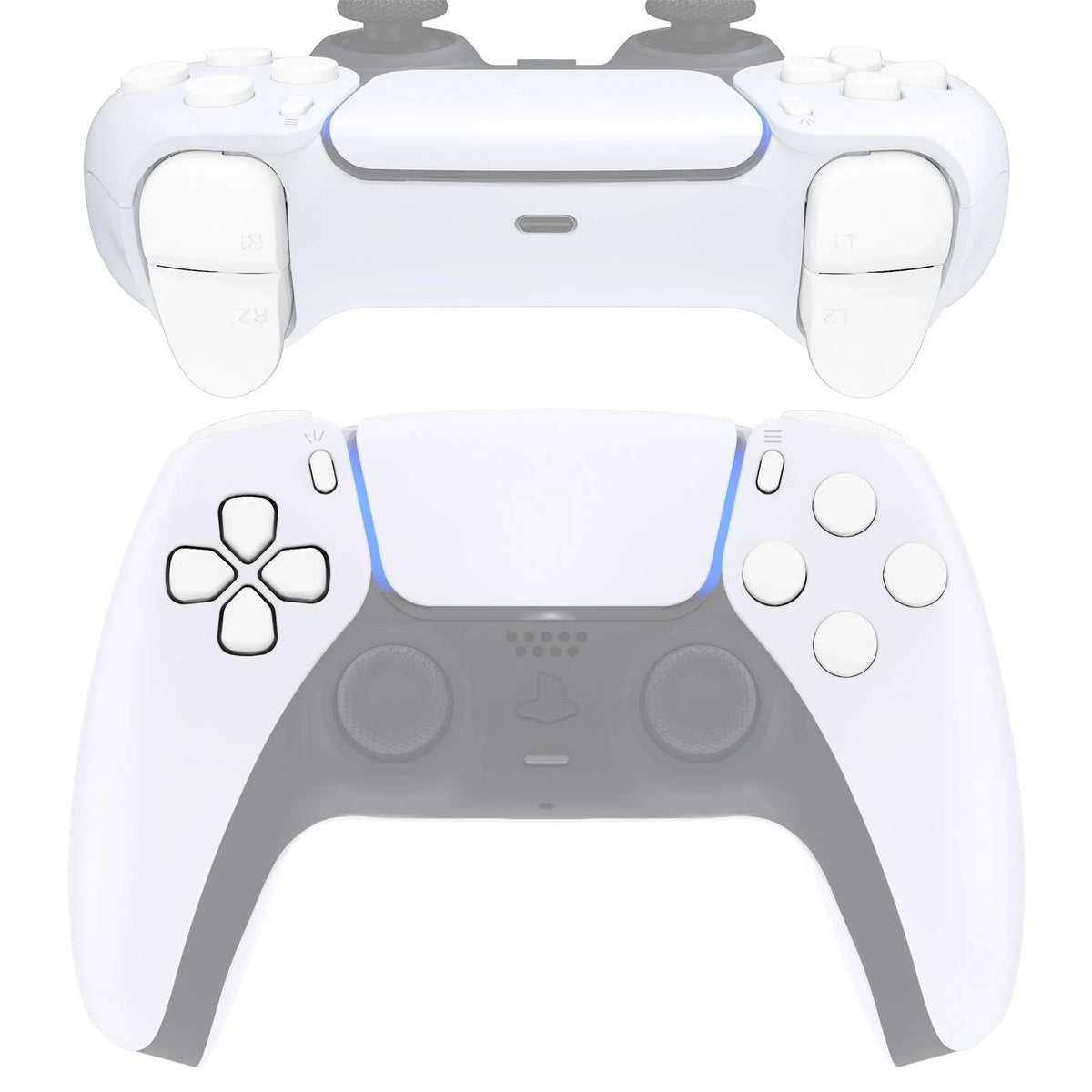 Matte UV White 11in1 Button Kits 030/040/050