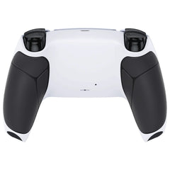 Rubberized Black White Performance Non-Slip Rubberized Grip Back Shell