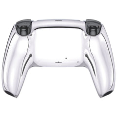 Glossy Chrome Silver Back Shell