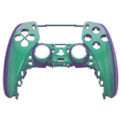 Glossy Chameleon Green Purple Front Shell