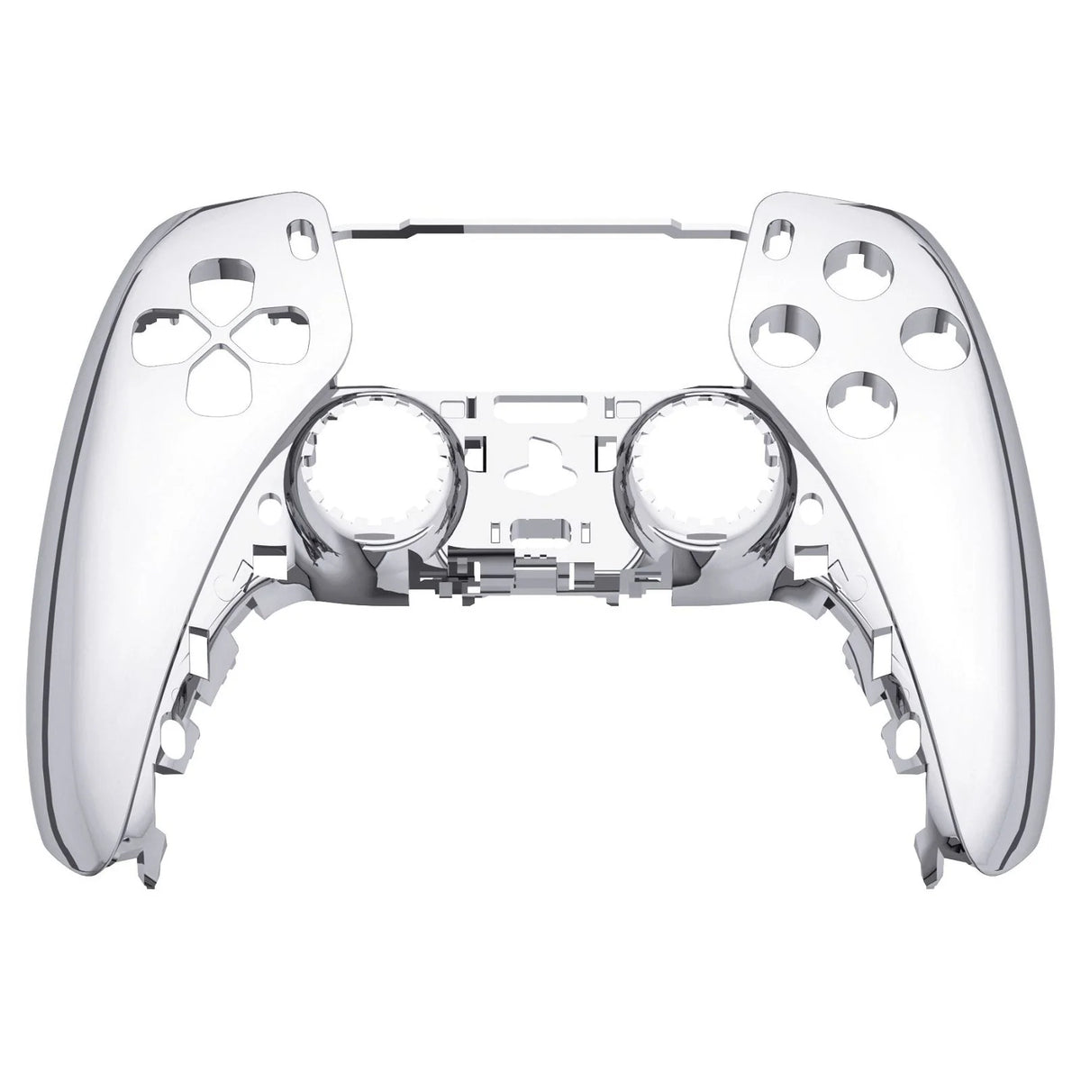 Glossy Chrome Silver Front Shell
