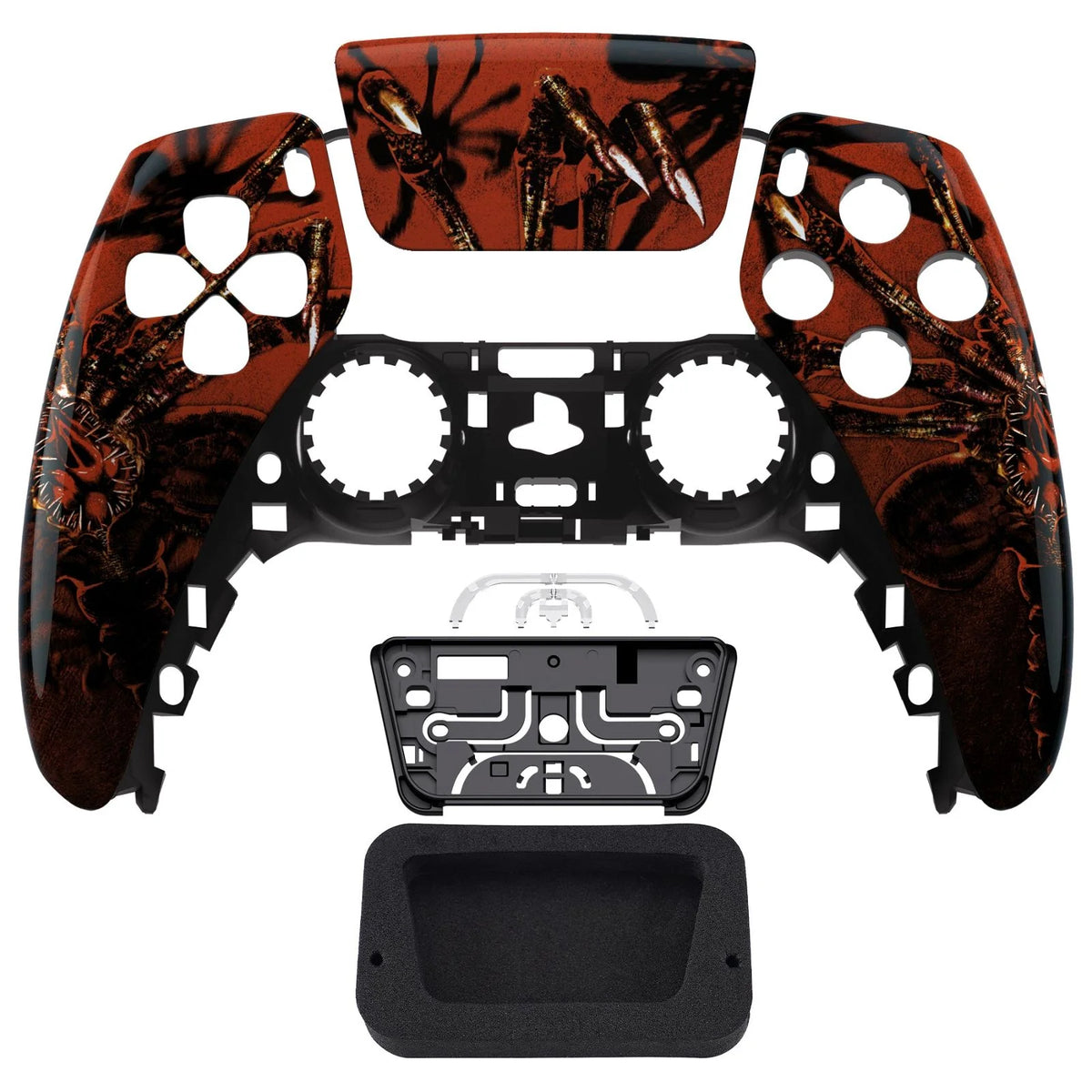 Glossy Alien Fear Front Shell with touchpad