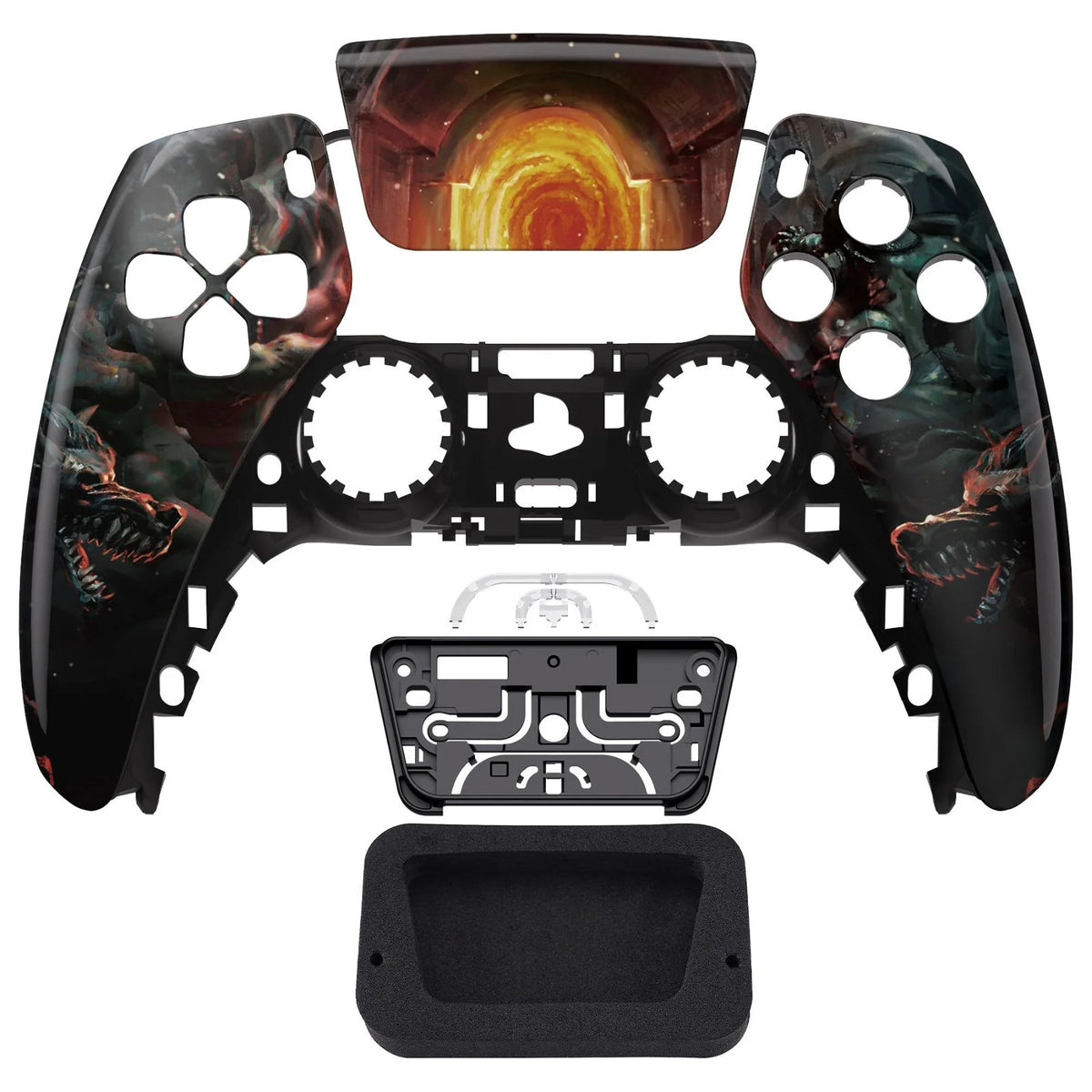 Glossy Entrance of Hell Front Shell with touchpad