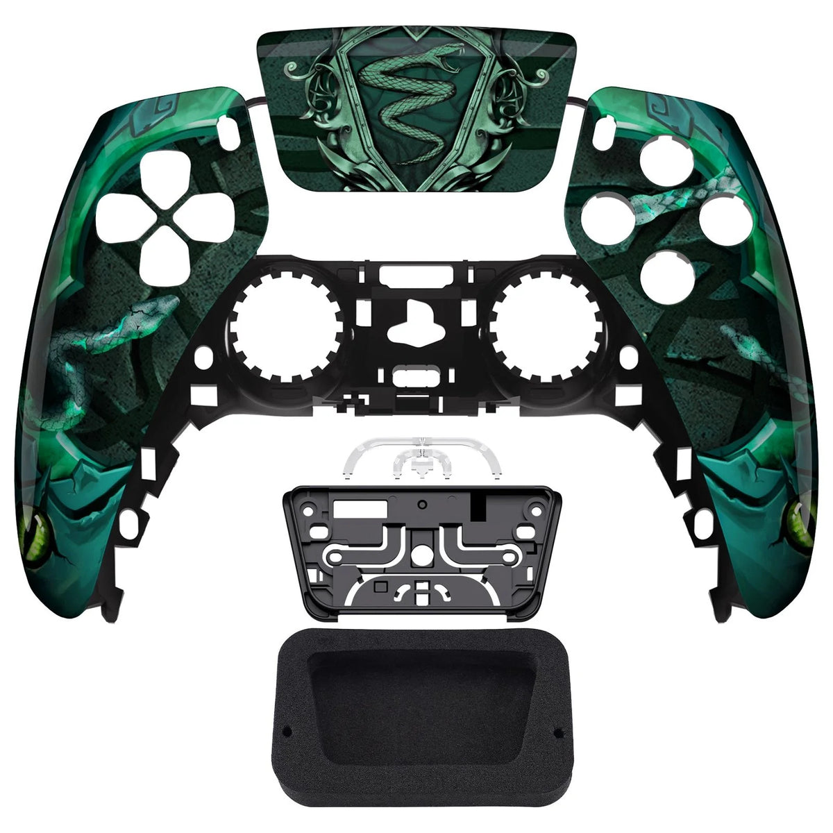 Glossy Eye of the Serpent Front Shell with touchpad