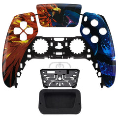 Glossy Fire Eagle vs Ice Snake Front Shell with touchpad