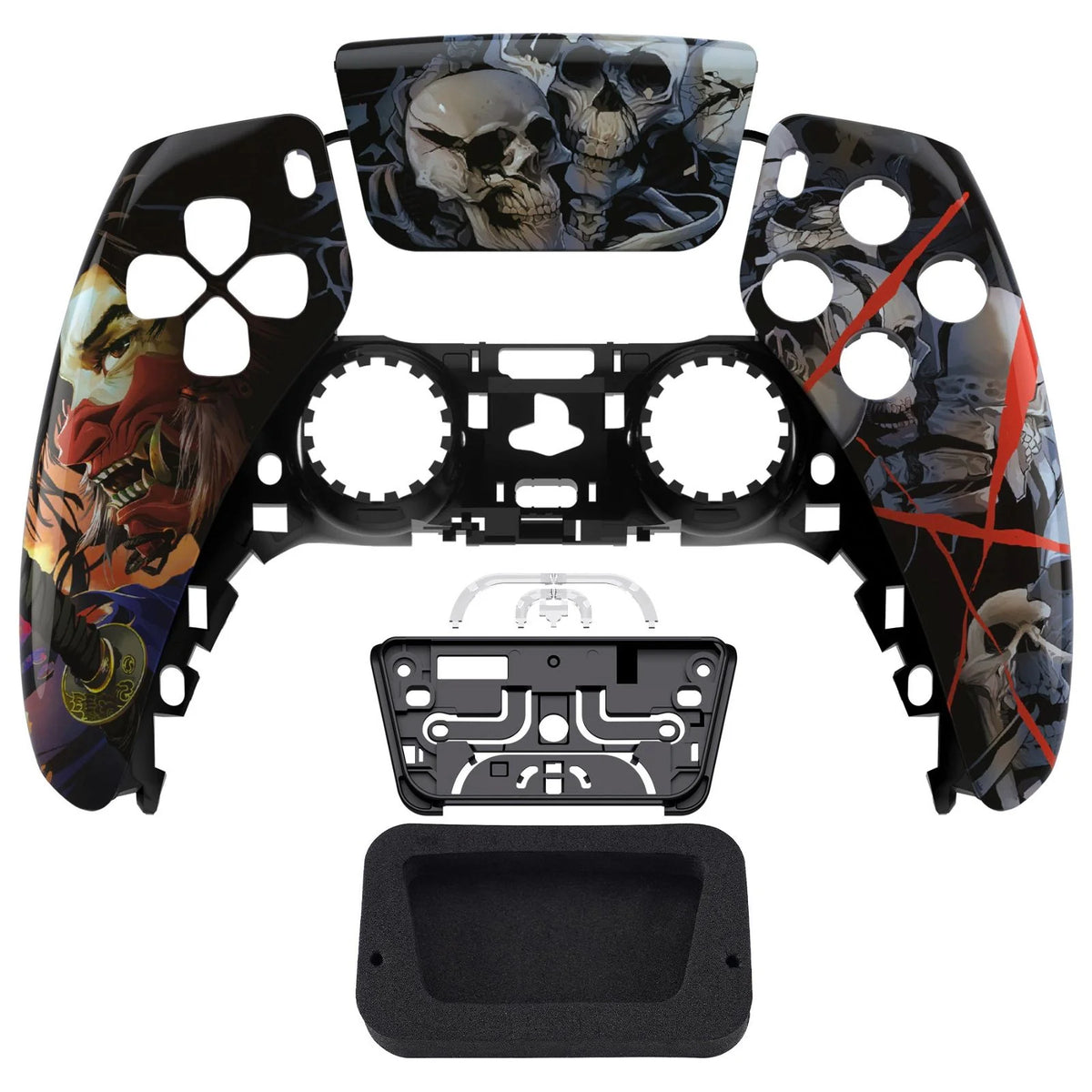 Glossy Ghost of Samurai Front Shell with touchpad