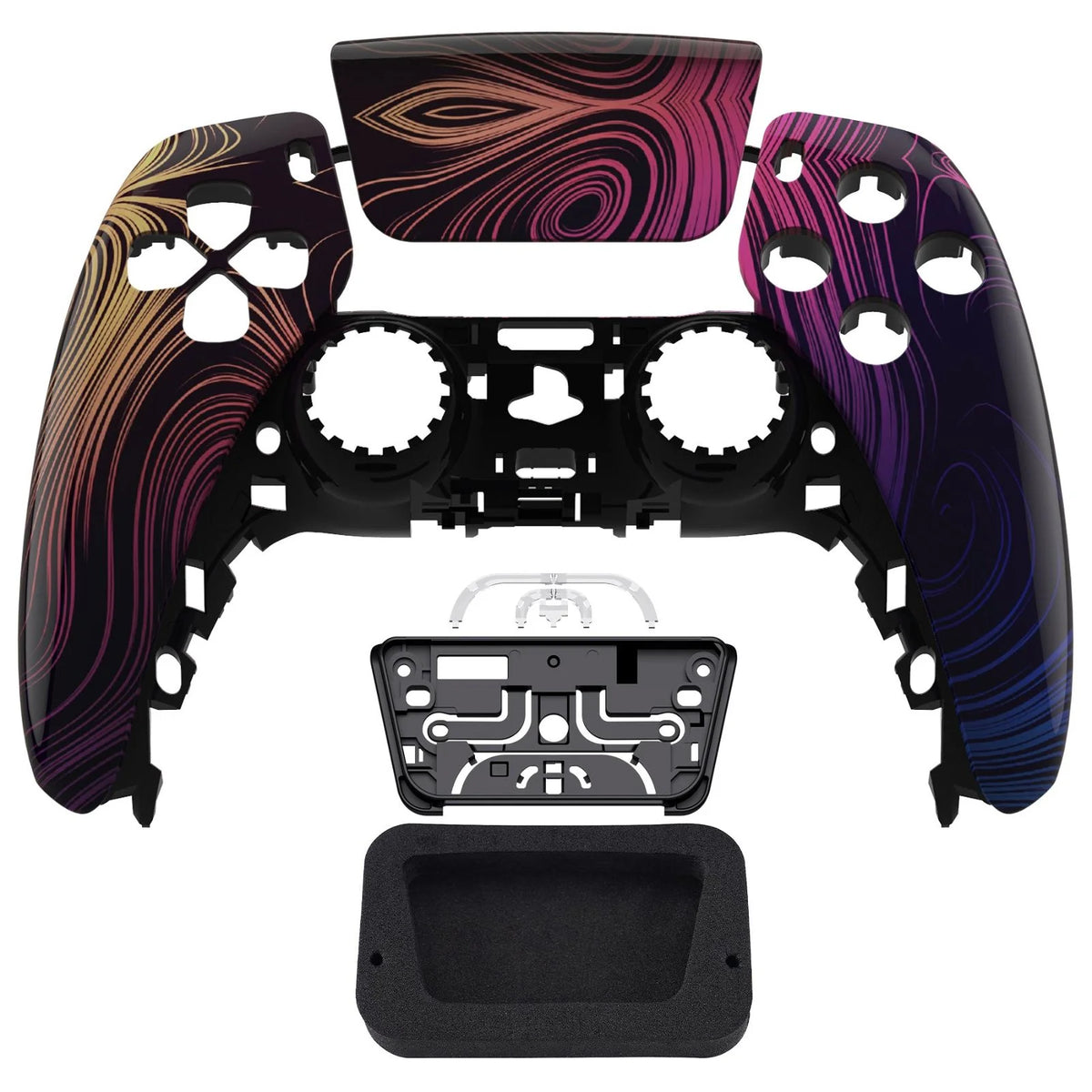 Glossy Illusion Space Front Shell with touchpad