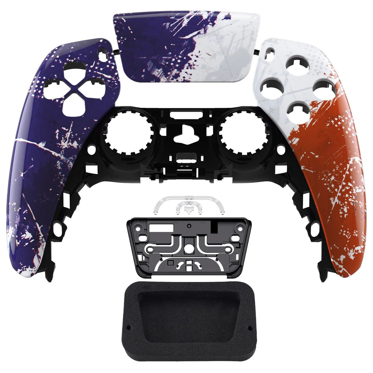 Glossy Impression France Flag Front Shell with touchpad