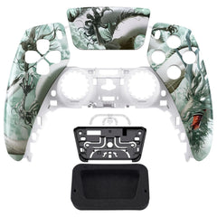 Glossy Jade Dragon - Cloud Dominator Front Shell with touchpad