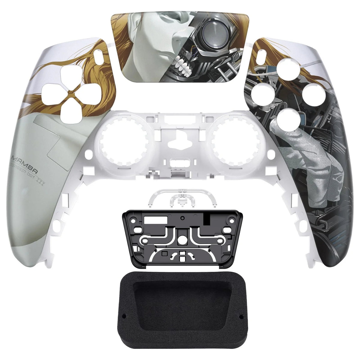Glossy Mamba Assassin Bot III Front Shell with touchpad