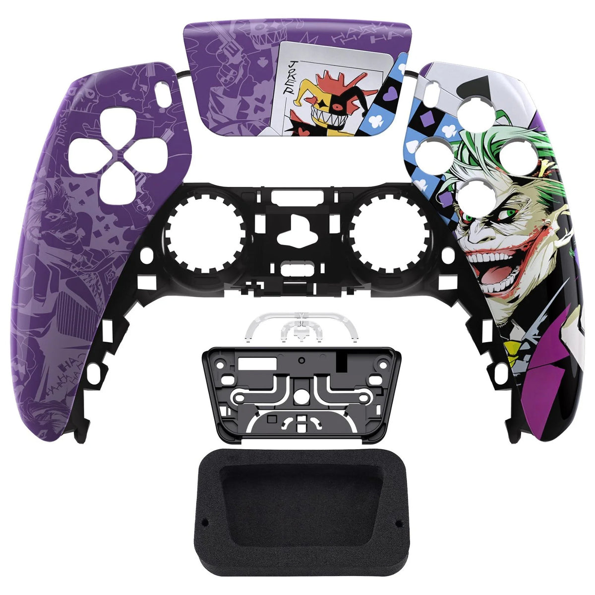 Glossy Play Cards Front Shell with touchpad