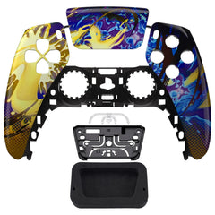 Glossy Splattering Fighting Front Shell with touchpad