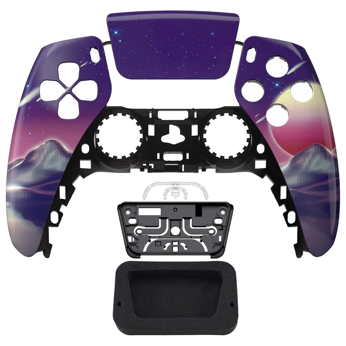 Glossy The Cyber Moon Front Shell with touchpad