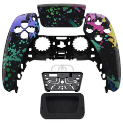 Glossy Watercolour Splash Front Shell with touchpad
