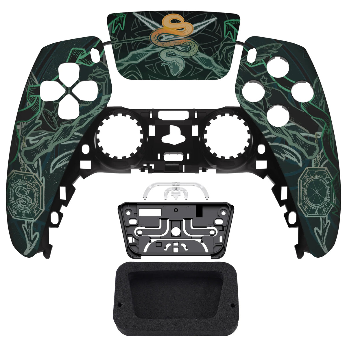 Soft Touch Serpent Totem Front Shell with touchpad