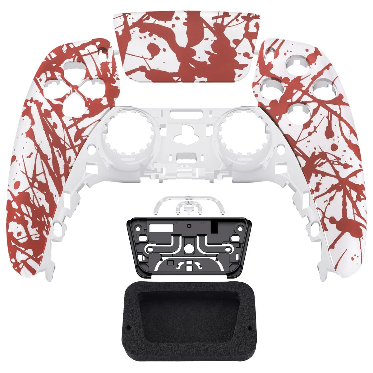 Soft Touch Blood Sacrifice Front Shell with touchpad