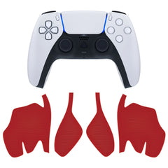 Split Design Red Anti-Skid Sweat-Absorbent Premium Grip