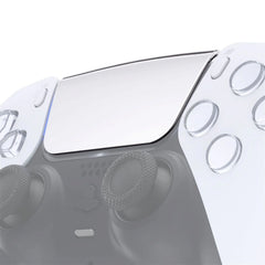 Glossy Chrome Silver Touchpad