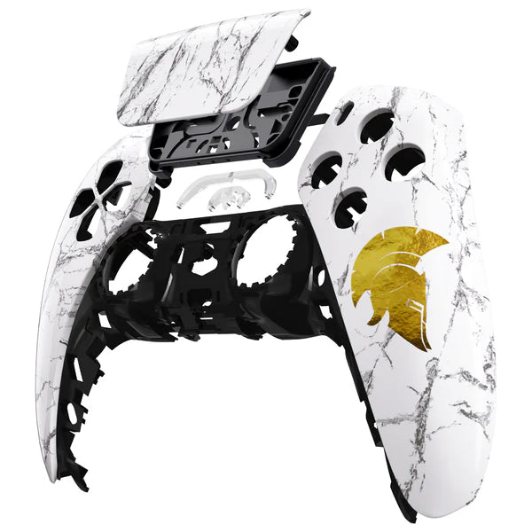 Glossy Marbled Morale Front Shell with touchpad